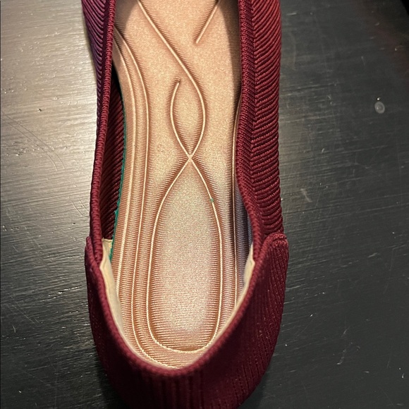 *NIB* Tingrise Red Knit Ballet Flat - Picture 4 of 7
